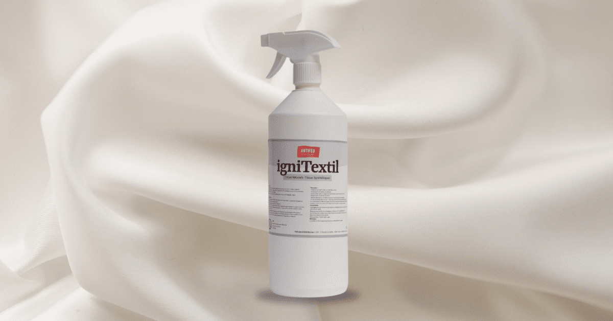 Produit ignifuge pour tissus
